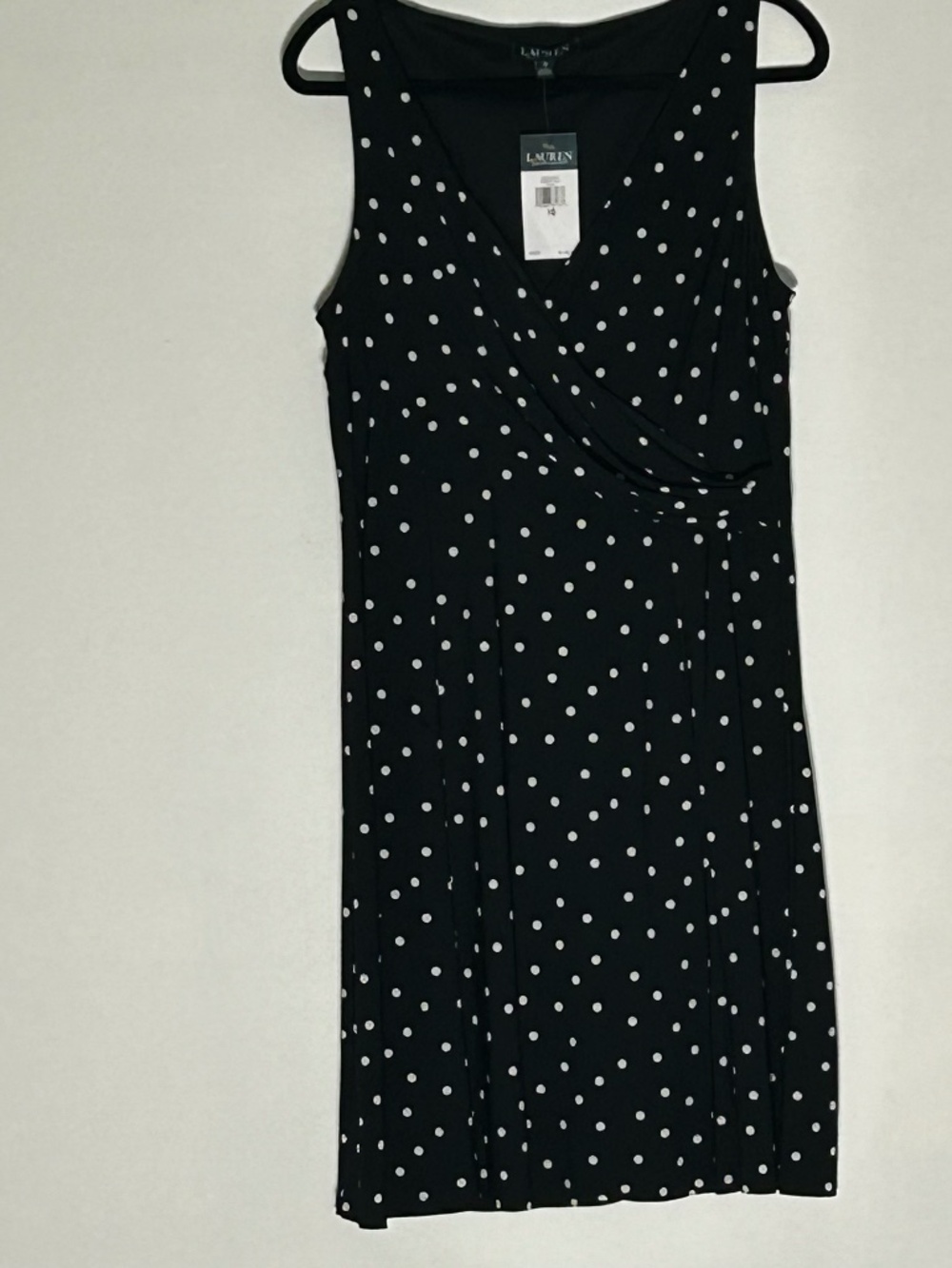 Lauren Ralph Lauren Polka Dot dress faux Wrap Dress